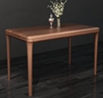 Eco - Friendly Material European Solid Wood Furniture / Solid Wood Dining Table