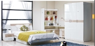 High Gloss Finishing Home Room Furniture / Kids Bedroom Furniture Single Bed