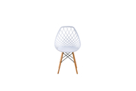 America Eames Dining Chair Casual Fashion Hollow Plastic Backrest For Meeting